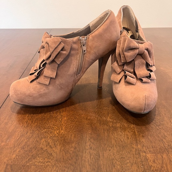 Brown Suede Heels - Picture 3 of 3